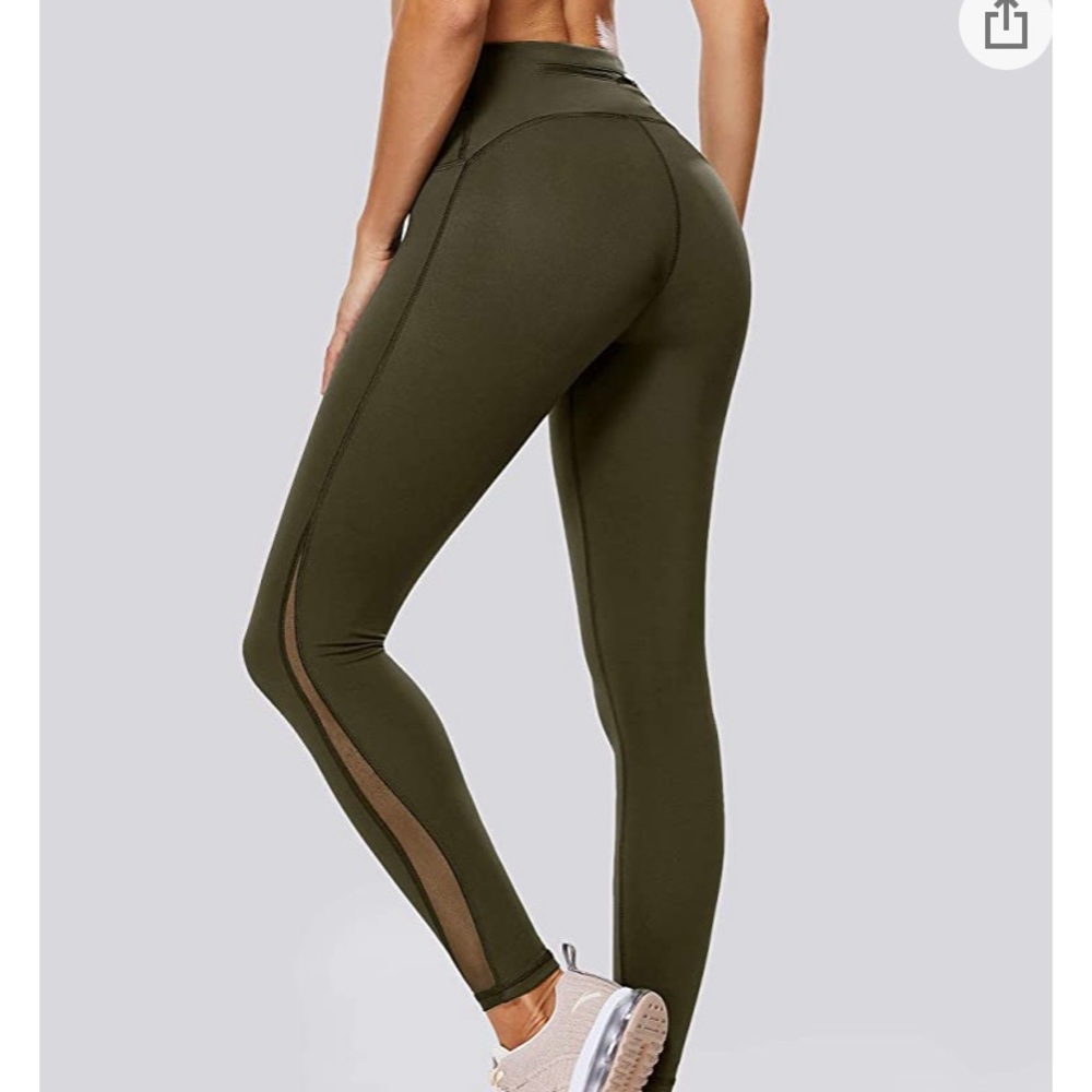 CRZ Yoga 7/8 leggings (Lululemon Train Times dupe)